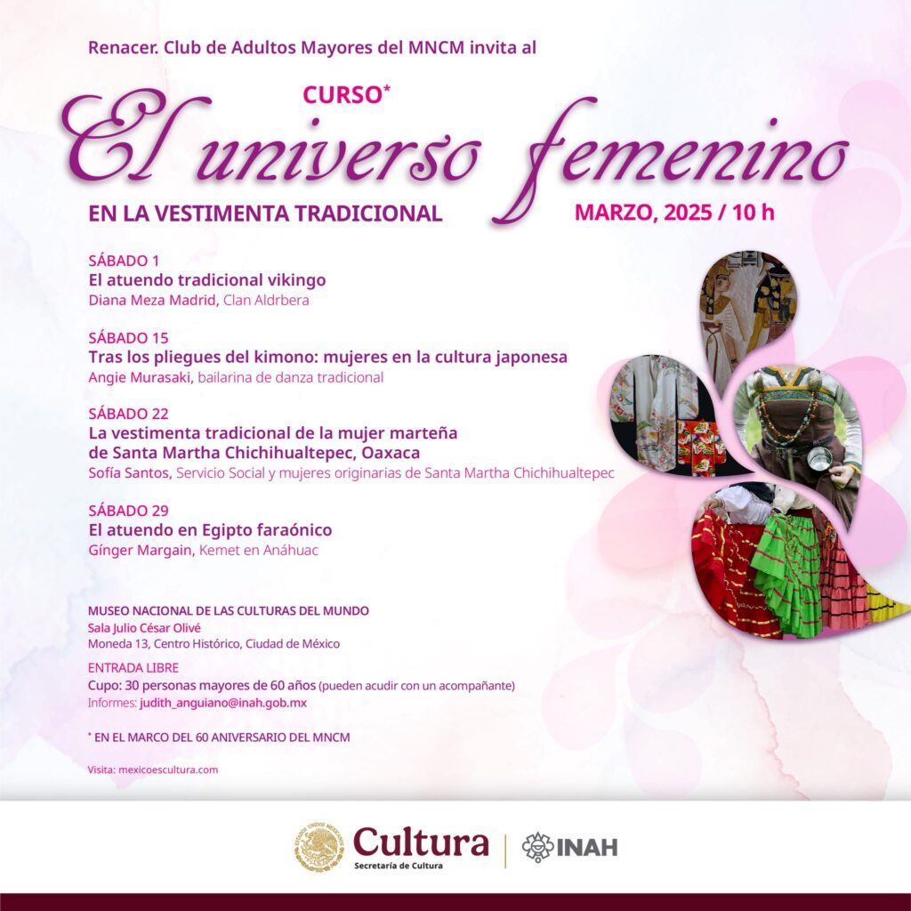 The female universe in the traditional dress", of the older adults club "Renacer"